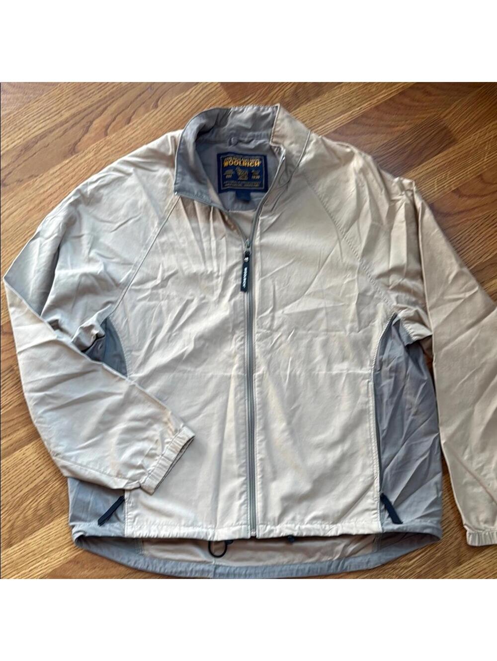 Woolrich Tan Windbreaker Jacket